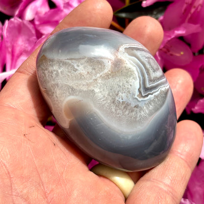 Sashe Agat palmstone 7,5 cm