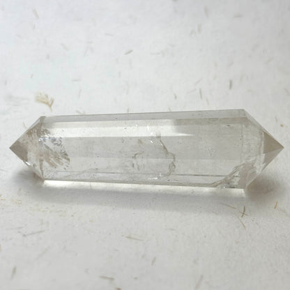 Vogel-cut Himalaya bjergkrystal - 12 facetter - 6,7 cm | nr. 24