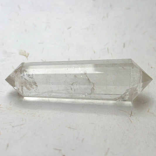 Billede af Vogel-cut Himalaya bjergkrystal - 12 facetter - 6,7 cm | nr. 24