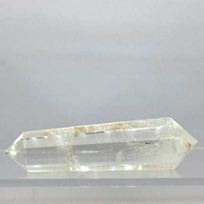 Vogel-cut Himalaya bjergkrystal | 12 facetter | 7,7 cm