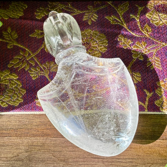 Billede af Kartika Vajra Dorje | håndskåret Himalaya Bjergkrystal | 10 cm