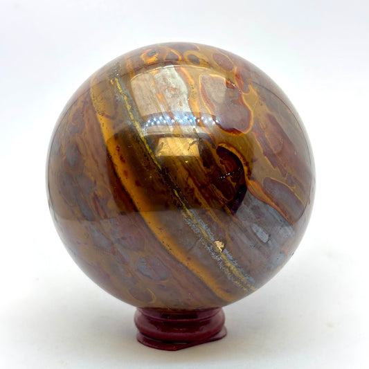 Billede af Luminar jaspis kugle - 7,7 cm
