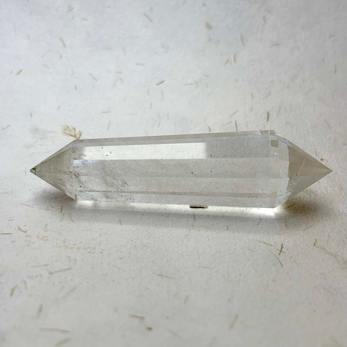 Vogel-cut Himalaya bjergkrystal - 12 facetter - 7,3 cm | nr. 23 Vogel-cut Himalaya bjergkrystal - 12 facetter - 7,3 cm | nr. 23