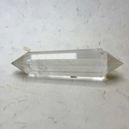 Vogel-cut Himalaya bjergkrystal - 12 facetter - 7,3 cm | nr. 23