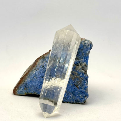 Vogel-cut Himalaya bjergkrystal | 12 facetter | 7,7 cm