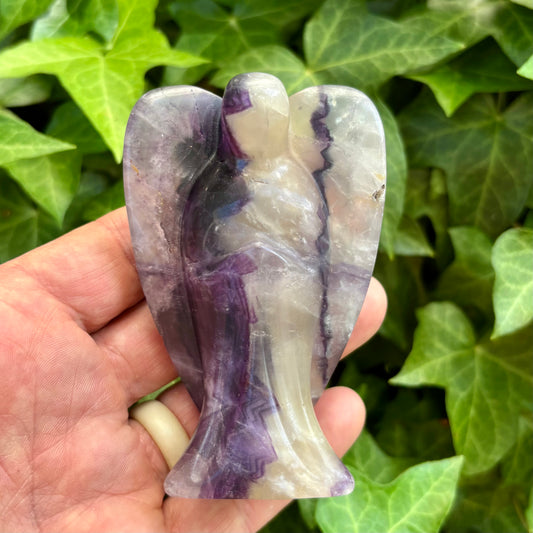 Billede af Fluorit engel 9 cm | nr. 6