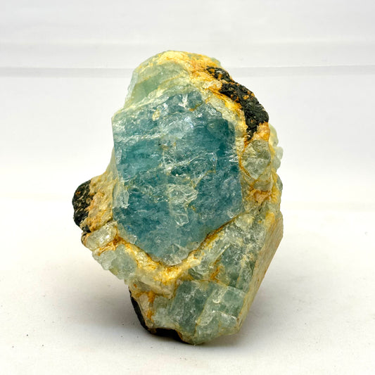 Billede af Akvamarin m. Turmalin 7 cm blå | nr. 1