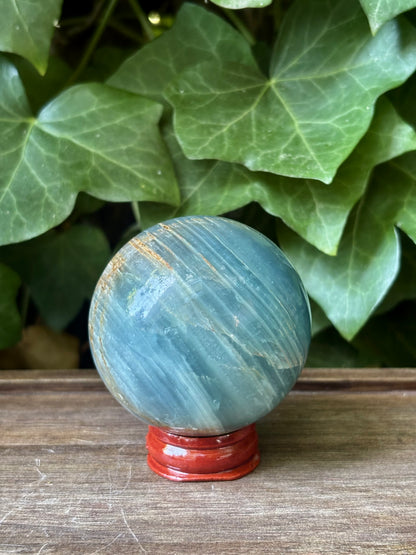 Blue onyx kugle - 5,5 cm | nr. 1