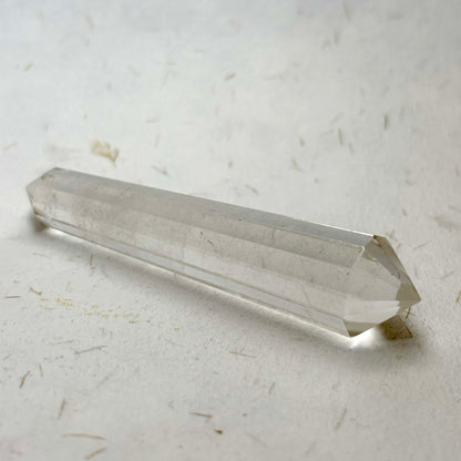 Vogel-cut Himalaya bjergkrystal - 12 facetter - 7,6 cm | nr. 21