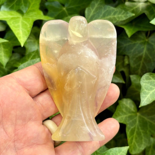 Billede af Fluorit engel 9,5 cm | nr. 4