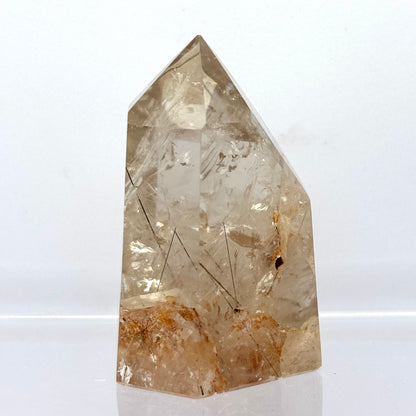 Bjergkrystal spids med rutiler, Madagaskar 6,7 cm | nr. 5