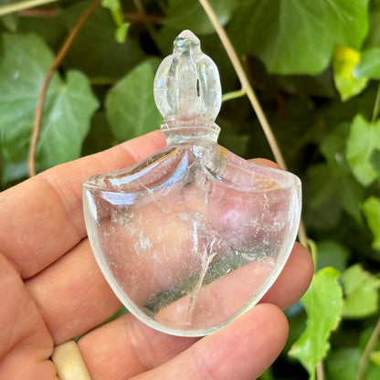 Kartika Vajra Dorje | håndskåret | Himalaya Bjergkrystal | 8,8 cm