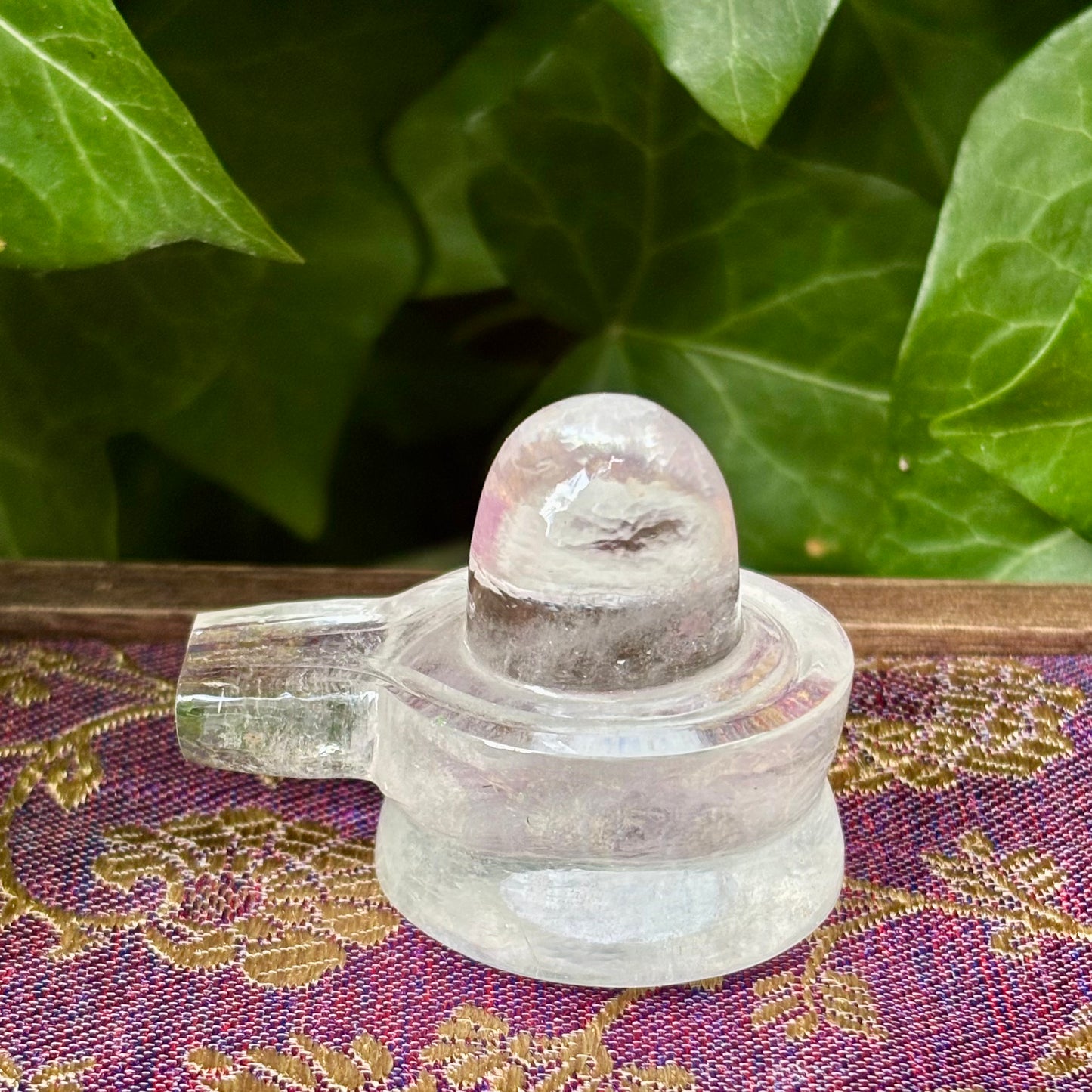 Shiva Linga | håndskåret Himalaya Bjergkrystal | 3,8 cm Shiva Linga | håndskåret Himalaya Bjergkrystal | 3,8 cm