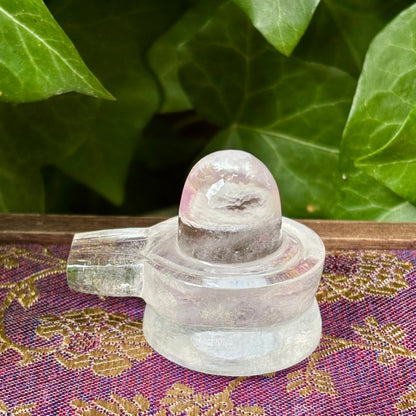 Shiva Linga | håndskåret Himalaya Bjergkrystal | 3,8 cm