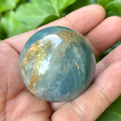 Blue onyx kugle - 4,5 cm | nr. 4