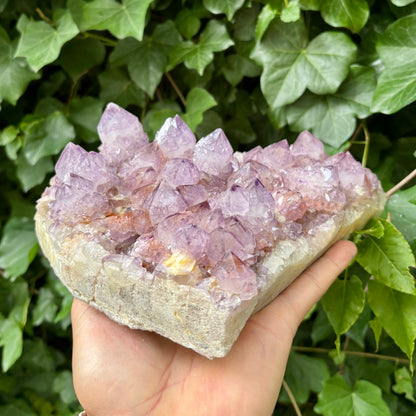 Spirit ametyst 25 cm | center piece