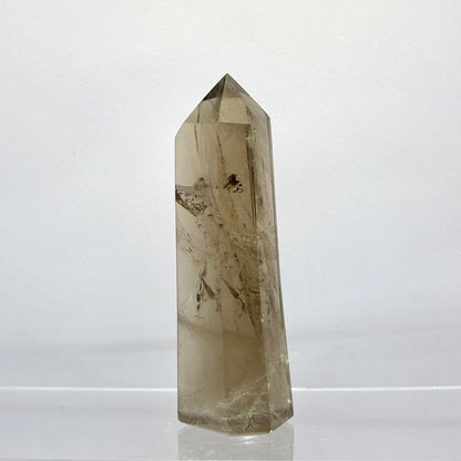 Røgkvarts poleret spids 10,7 cm | nr. 2