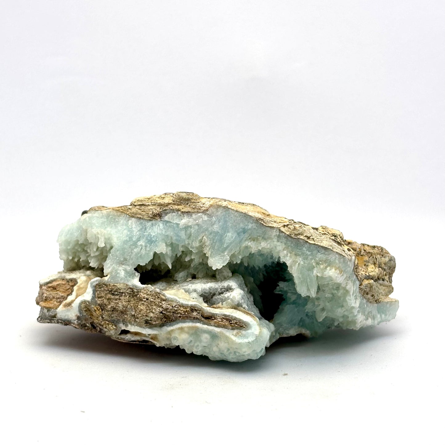 Blå aragonit klynge 8,5 cm | nr 4 Blå aragonit klynge 8,5 cm | nr 4