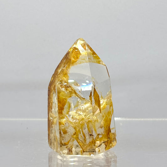 Billede af Bjergkrystal spids m. Inklusioner 4,2 cm | nr. 4