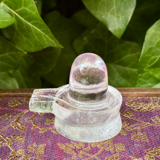 Billede af Shiva Linga | håndskåret Himalaya Bjergkrystal | 4,5 cm