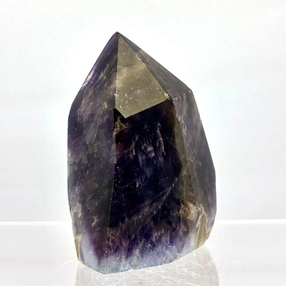 Mørk ametyst spids 7 cm - poleret | nr. 10