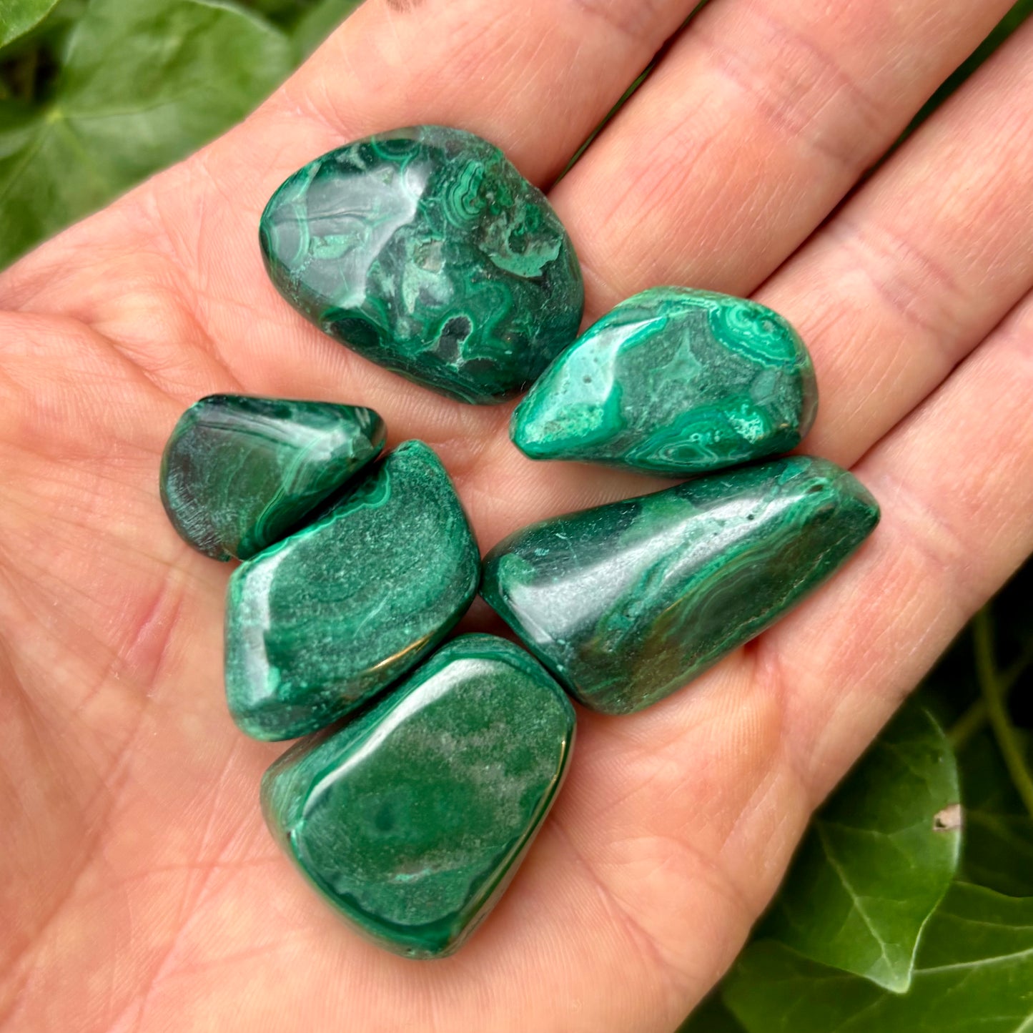 Malakit - lommesten Malakit - lommesten