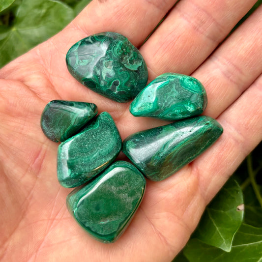 Billede af Malakit - lommesten