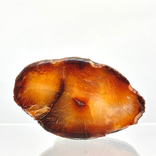 Billede af Karneol agat skive 7 cm | nr. 4