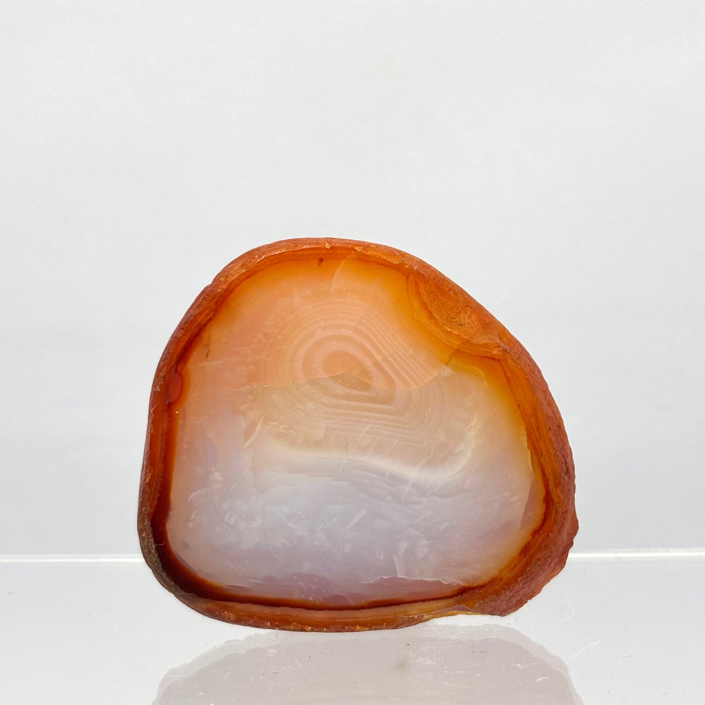 Karneol agat skive 5 cm | nr. 7 Karneol agat skive 5 cm | nr. 7