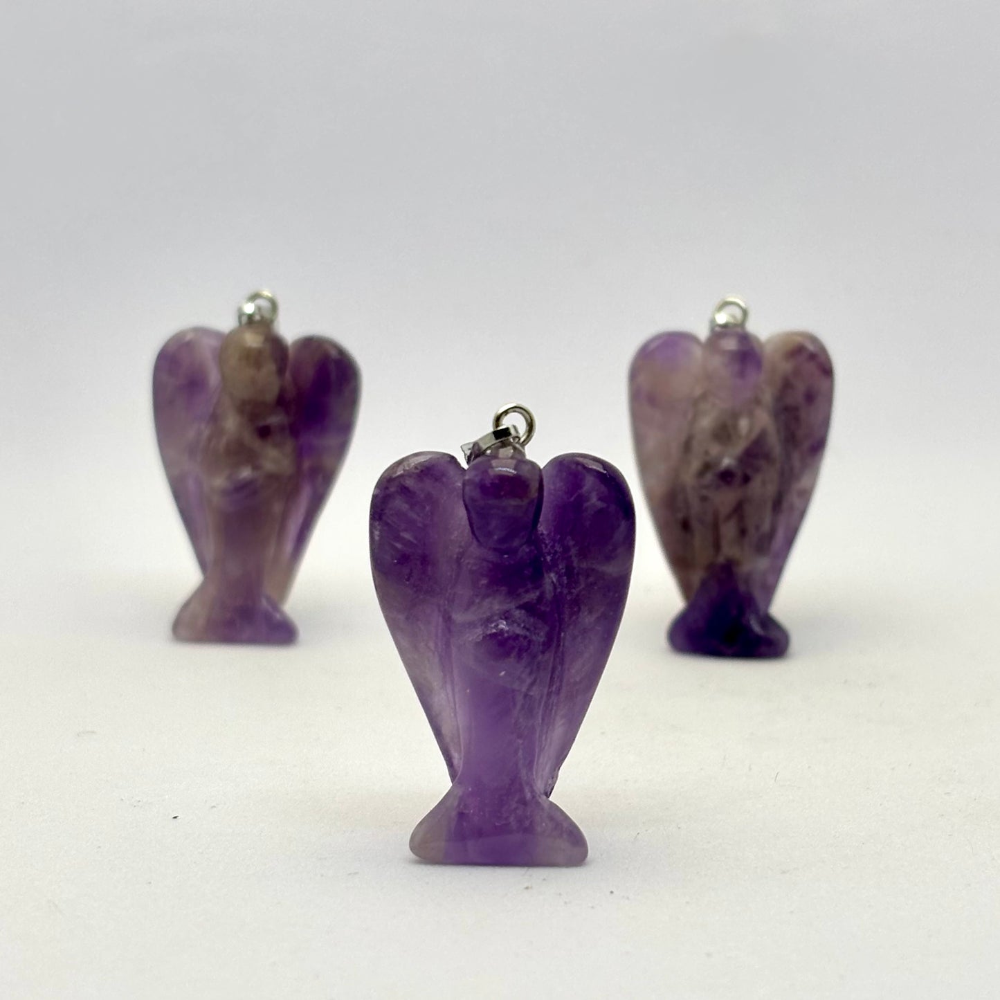 Vedhæng Ametyst engel - 3 cm Vedhæng Ametyst engel - 3 cm