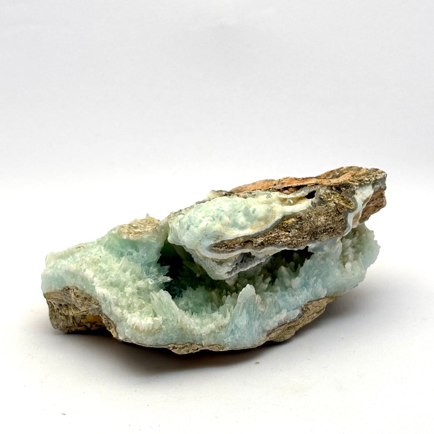 Blå aragonit klynge 8,5 cm | nr 4 Blå aragonit klynge 8,5 cm | nr 4