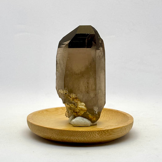 Billede af Rauchquarz Lemurian Tafelspitze natürlich 7 cm