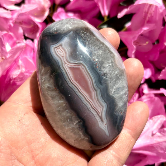 Billede af Sashe Agat palmstone 9 cm