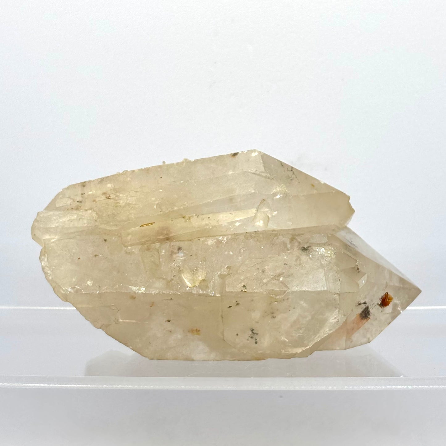 Bjergkrystal multi termineret, let poleret, Angola 10 cm | nr. 4 Bjergkrystal multi termineret, let poleret, Angola 10 cm | nr. 4