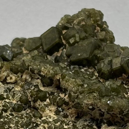 Grøn Granat / garnet klynge 5,3 cm | nr 1