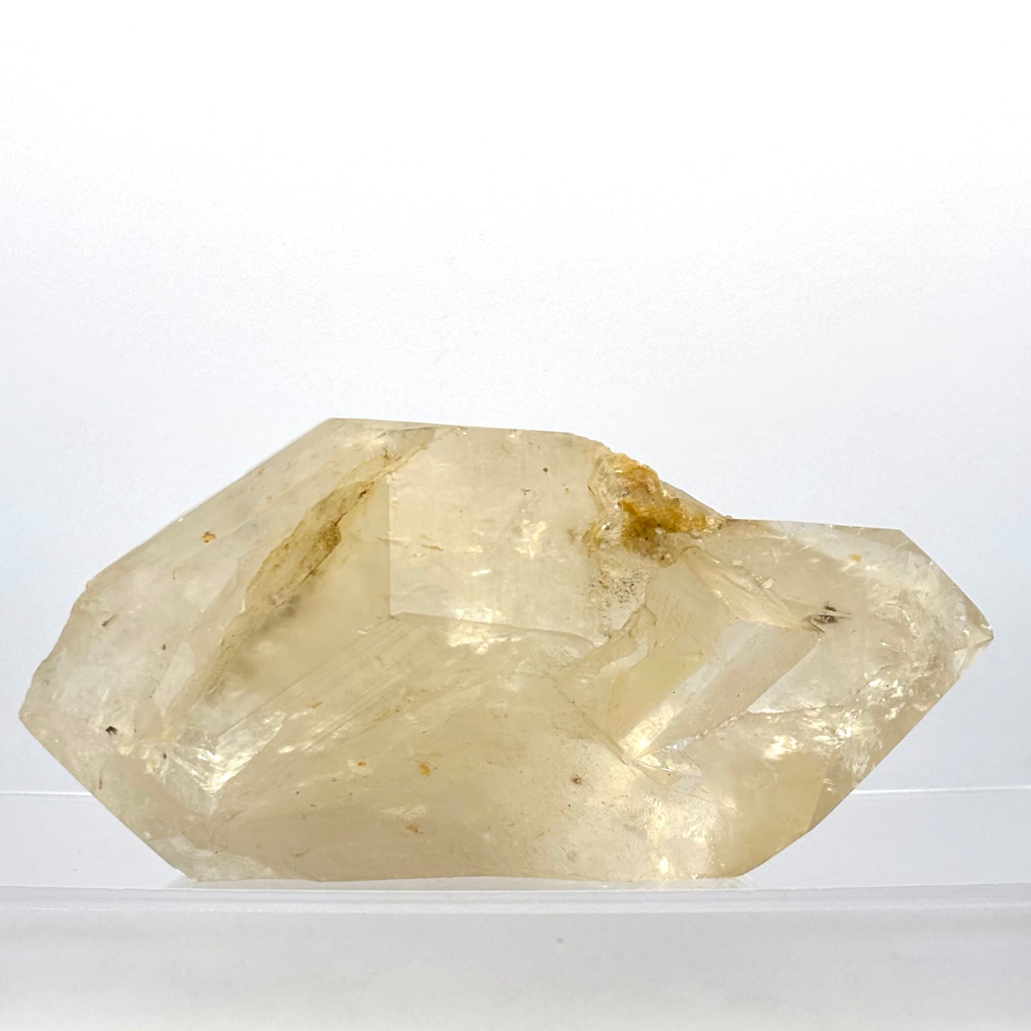 Bjergkrystal, delvist poleret, Angola 13 cm | nr. 1 Bjergkrystal, delvist poleret, Angola 13 cm | nr. 1