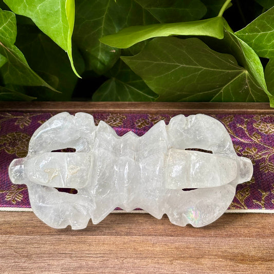 Billede af Vajra Dorje | håndskåret | Himalaya Bjergkrystal | 12,8 cm