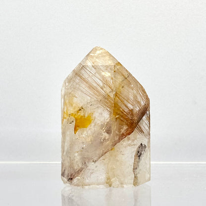 Bjergkrystal spids med rutiler, Madagaskar 4,5 cm | nr. 3