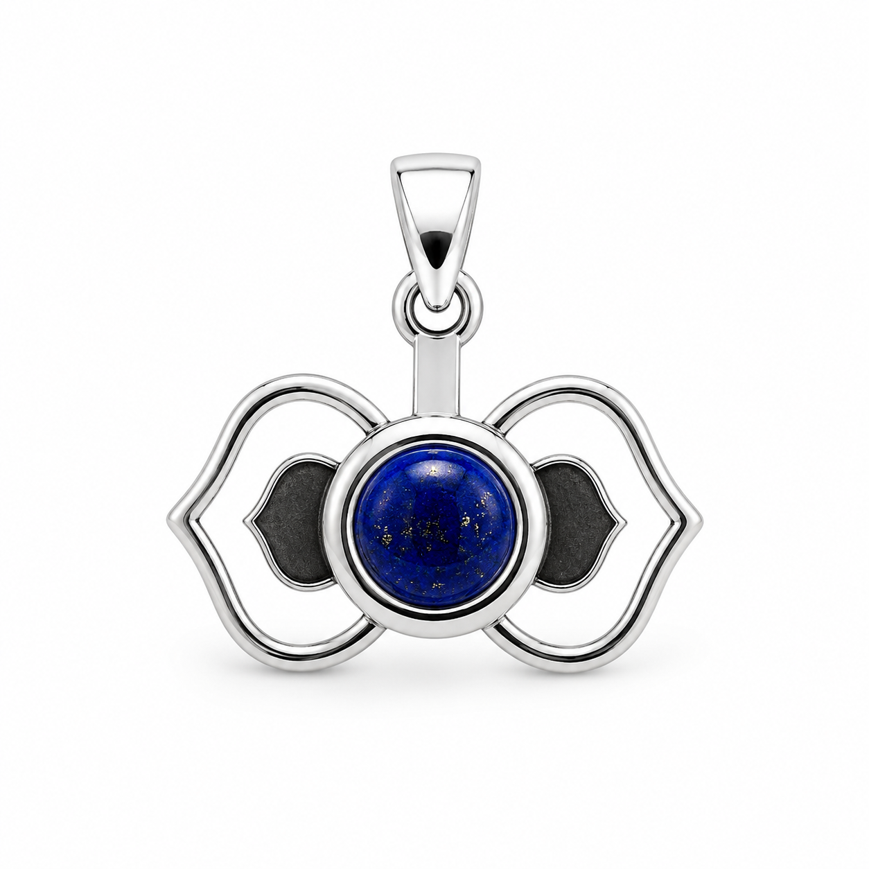 Pande Chakra vedhæng | 925 Sterling Sølv og lapis lazuli Pande Chakra vedhæng | 925 Sterling Sølv og lapis lazuli