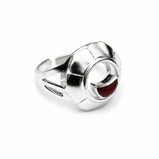 Billede af Sacral Chakra fingerring | 925 Sterling Sølv og Karneol