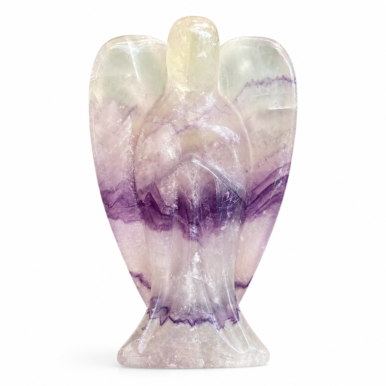 Fluorit engel 9,5 cm | nr. 1 Fluorit engel 9,5 cm | nr. 1