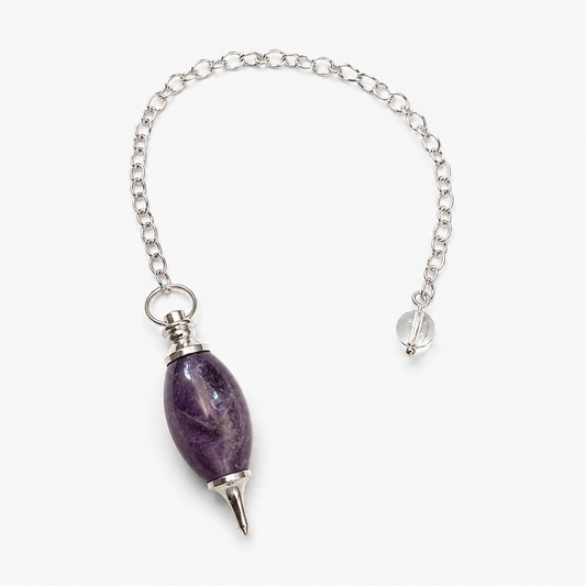 Billede af Pendul af ametyst - lingam form
