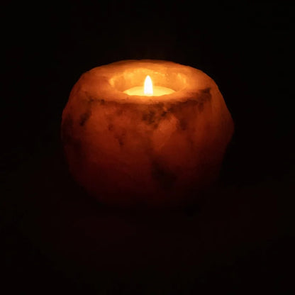 Himalaya salt lysestage 10 cm