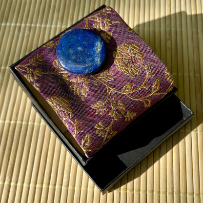 Purple Gold Flowers - Intention Wristband