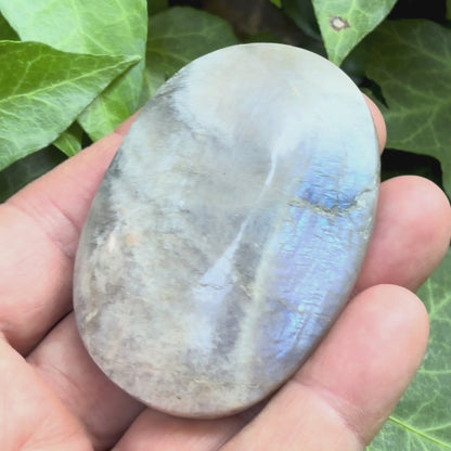 Månesten palmstone - 6 cm